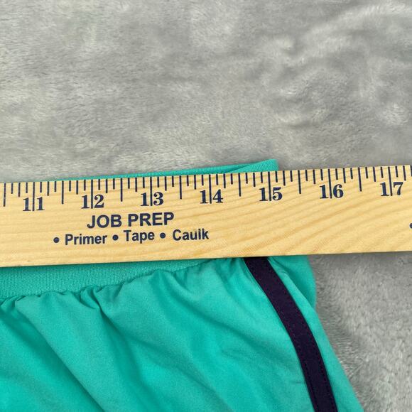 Under Armour Shorts Women Small Turquoise Fly By Elite 5" Attached Brief 1369757 - Picture 10 of 16